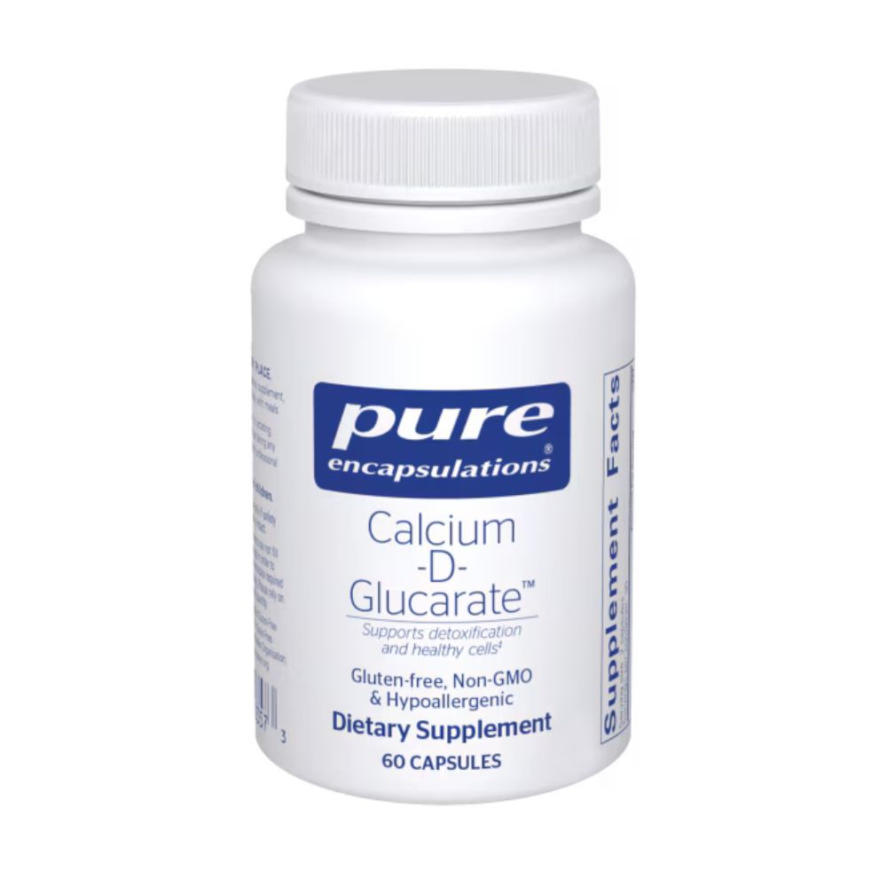 Pure Encapsulations Calcium-D-Glucarate - Accelerated Health Products