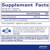 Thumbnail for Pure Encapsulations Calcium-D-Glucarate - Accelerated Health Products