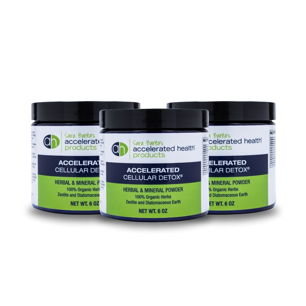 Accelerated Cellular Detox Powder 3 Pack - Accelerated Health Products