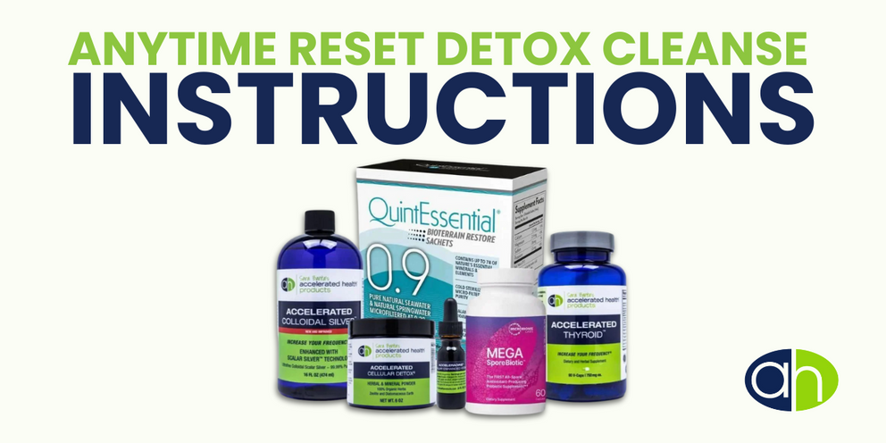 Cleanse Reset Anytime Reset Detox Cleanse Instructions | Accelerated Health Products