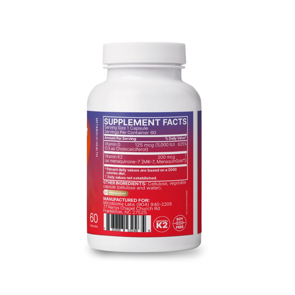 Microbiome Labs MegaQuin K2+D3