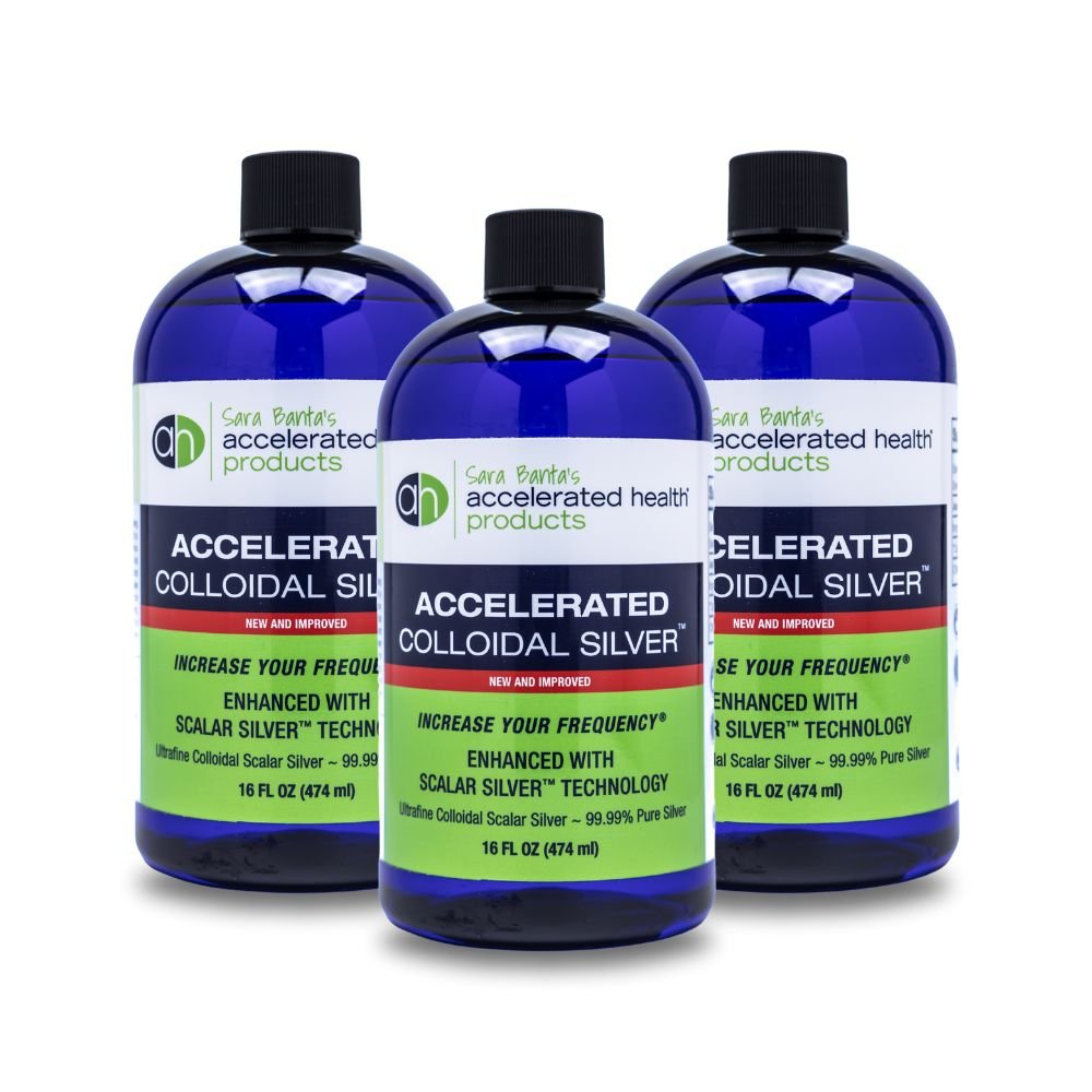 Accelerated Colloidal Silver 3 Pack - Accelerated Health Products