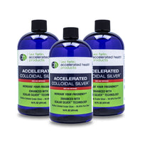 Thumbnail for Accelerated Colloidal Silver 3 Pack - Accelerated Health Products