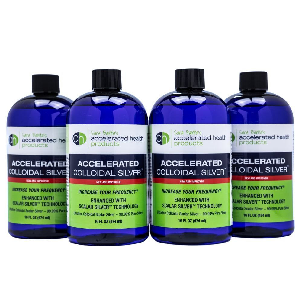 Accelerated Colloidal Silver 4-Pack - Accelerated Health Products