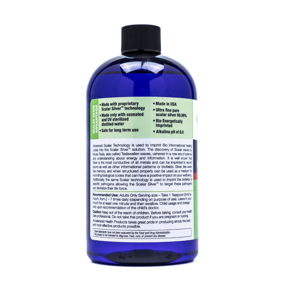 Accelerated Colloidal Silver™ (previously Scalar Silver) - Accelerated Health Products