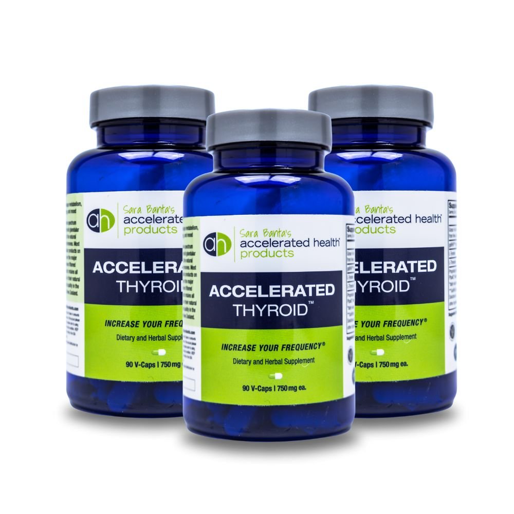Accelerated Thyroid 3 Pack - Accelerated Health Products