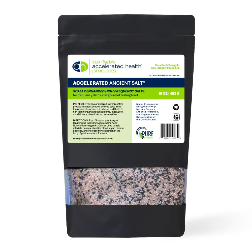 Accelerated Ancient Salt® 4oz Refillable Shaker - Accelerated Health Products