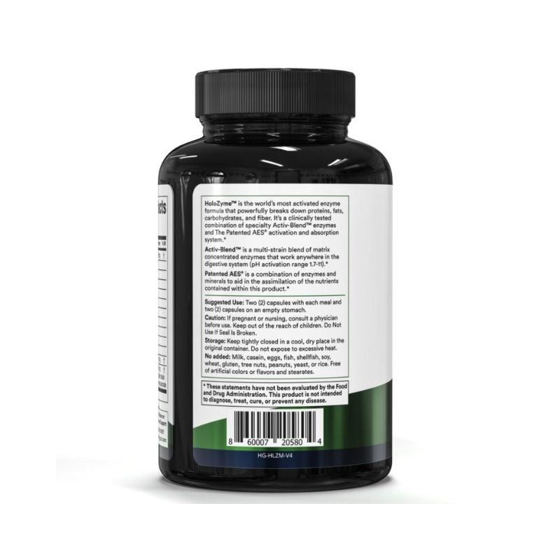 HoloZyme™ Digestive Enzymes - Accelerated Health Products