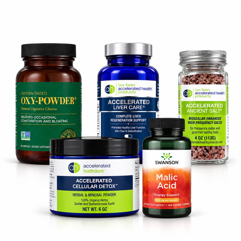 Accelerated Liver Detox Protocol 14-day liver detox kit by Accelerated Health Products