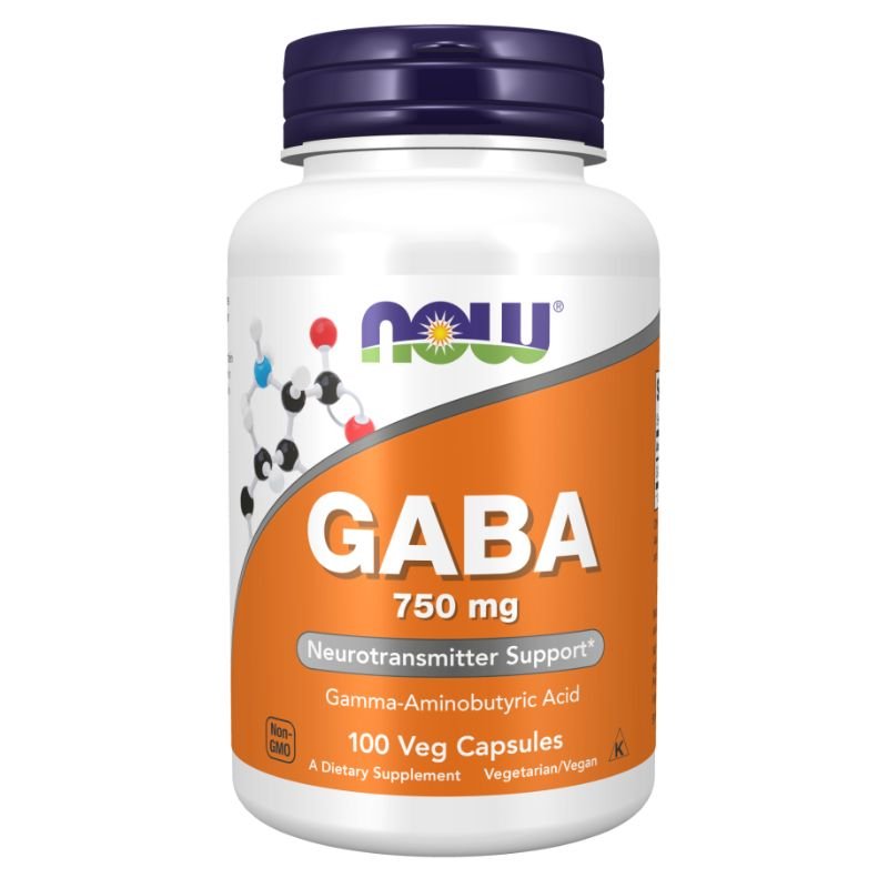 NOW GABA 750 mg - Accelerated Health Products