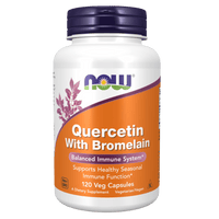 Thumbnail for NOW Quercetin with Bromelain - Accelerated Health Products