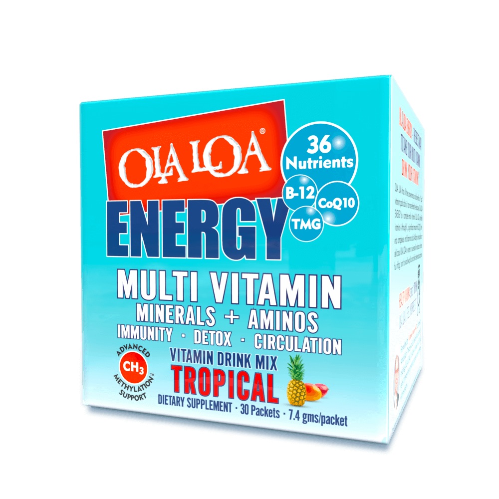 Ola Loa ENERGY Multivitamin Drink - Accelerated Health Products