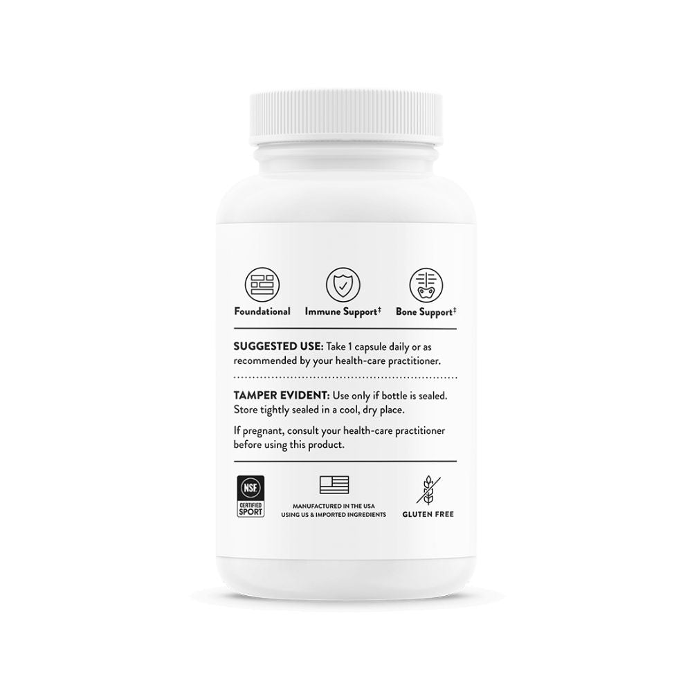 Thorne Vitamin D - 5,000 - Accelerated Health Products