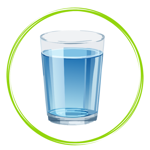 Glass of water